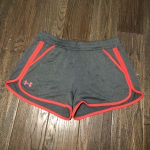 Gray Under Armour Athletic Shorts
